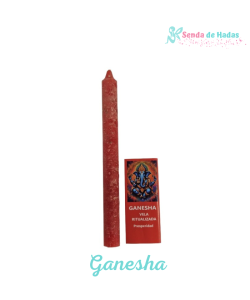 Vela Hierbas Ganesha (Prosperidad)