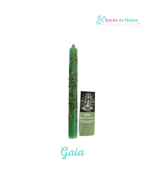 Vela Hierbas Gaia (Sanación,...