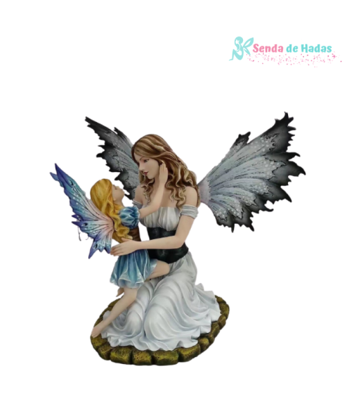 Hada Mama Eliza con niña, 33x26 cms