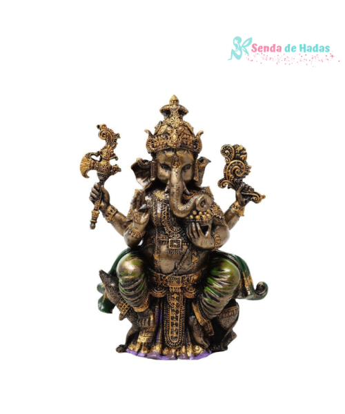 Ganesha 20 cms, bronce