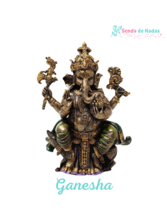 Ganesha 20 cms, bronce 2