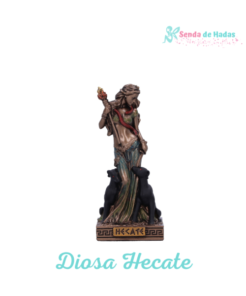 Diosa Hecate, 9 cms