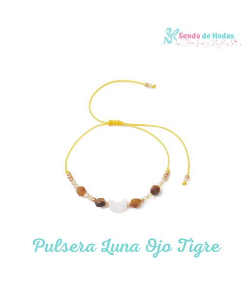 Pulsera Luna Ojo de Tigre